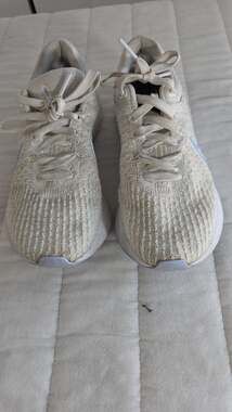 Nike React Infinity Run Flyknit 3 Women's Running Shoes White Light Marine DD302